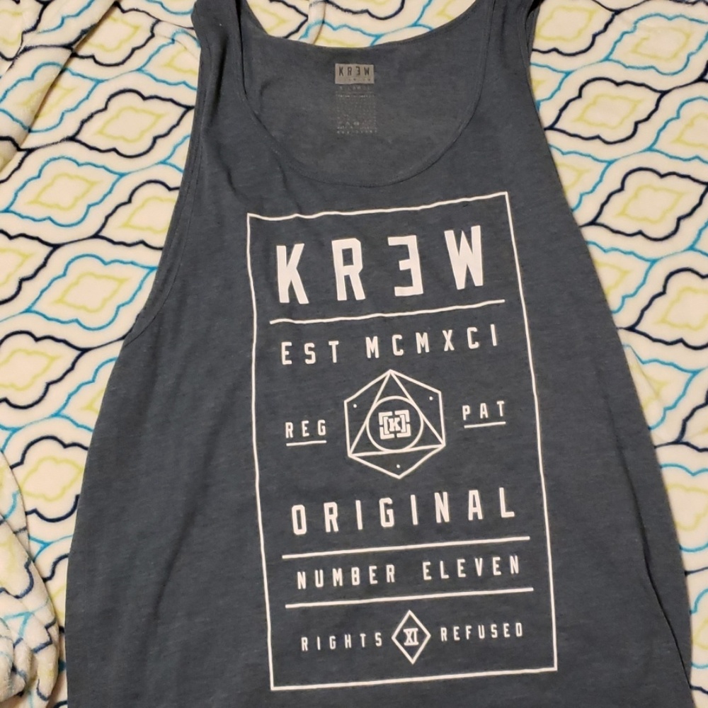 COPY - KREW light gray tank top